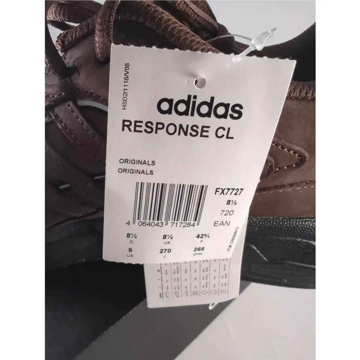 Adidas shoes - adidas Response CL - Response - FX7727 - Brown 6
