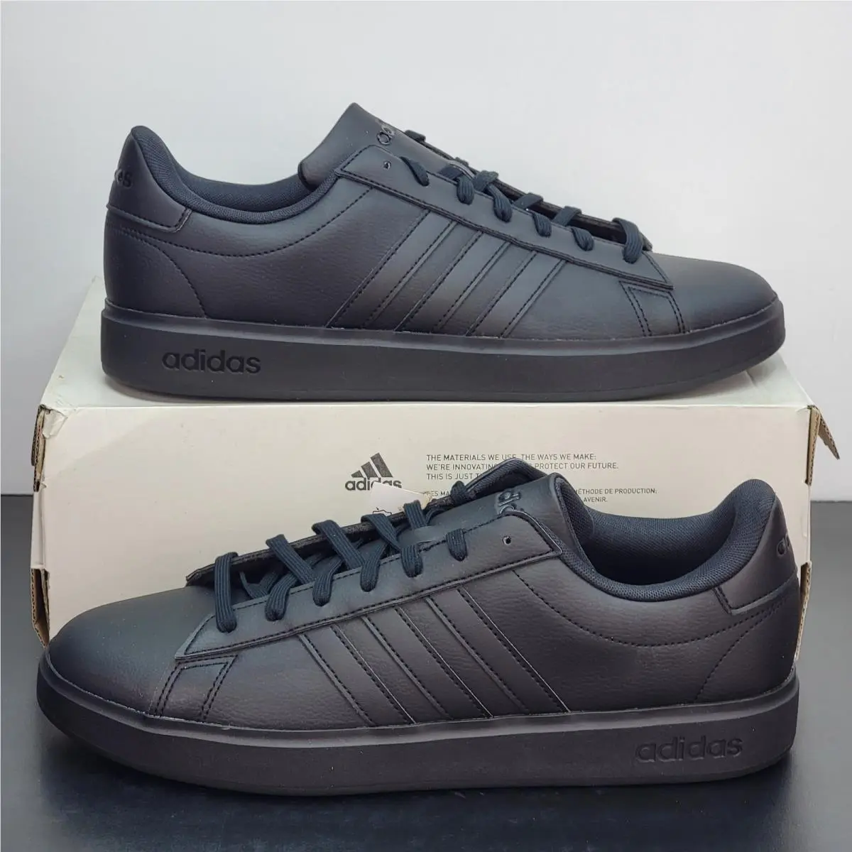 Adidas shoes - adidas Grand Court - Grand Court - GW9198 - Black 1