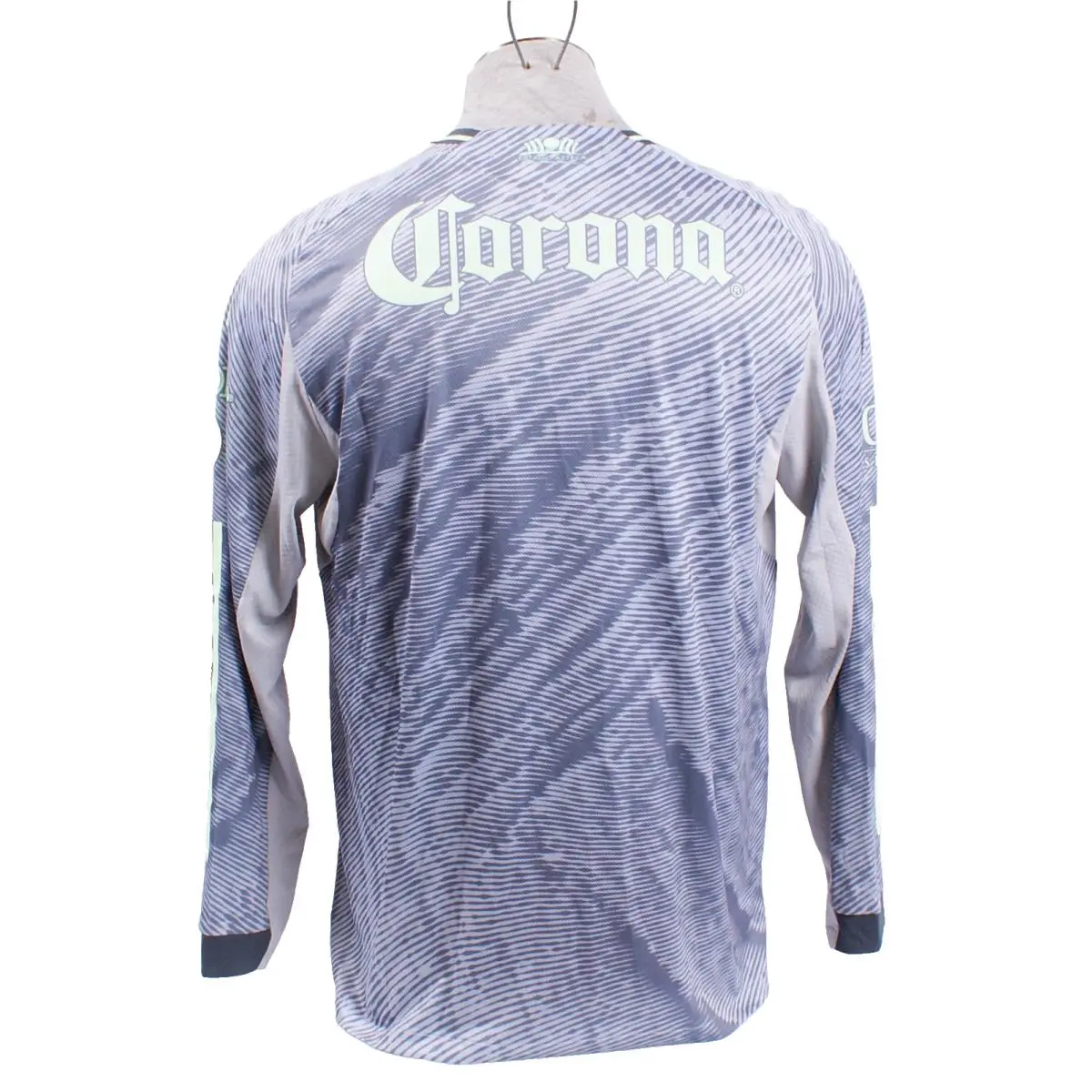 Adidas clothing - Club America 25/26 Third Authentic Long Sleeve Jersey - Gray (UPC: 197617628519) 6