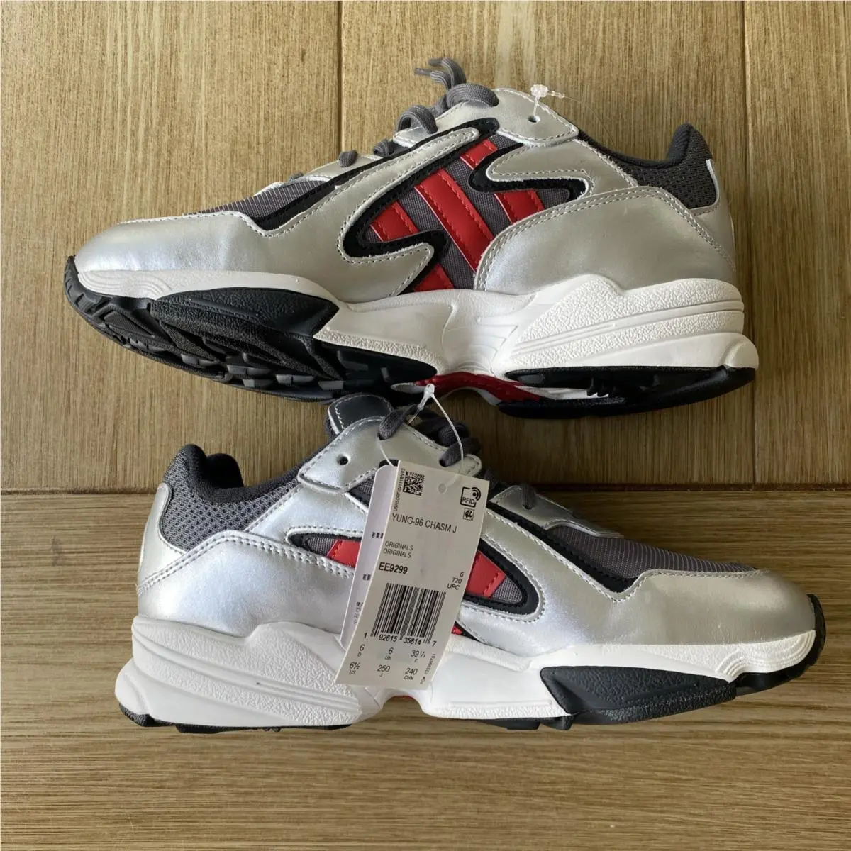 Adidas shoes - adidas Yung-96 - Silver 5