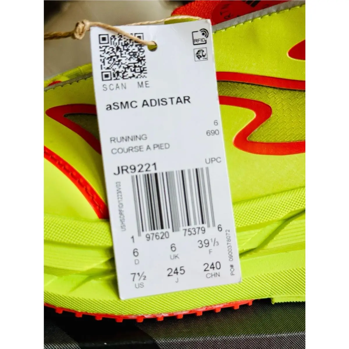 Adidas shoes - Adistar - Adistar - JR9221 - Multicolor 1