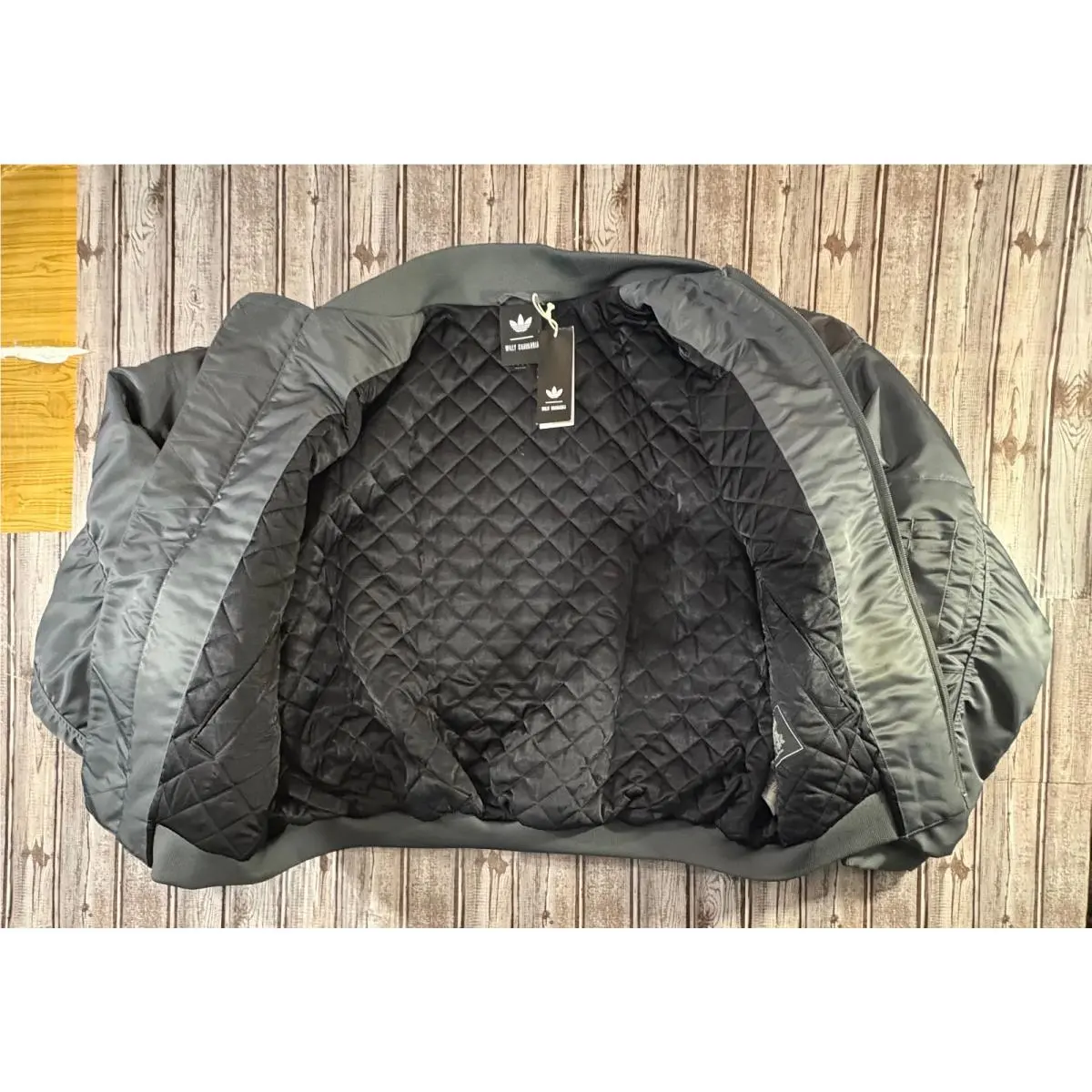 Adidas clothing - WC SATIN BOMBER - SATIN BOMBER - KV2248 - Gray 8