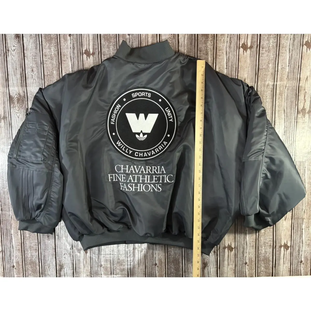 Adidas clothing - WC SATIN BOMBER - SATIN BOMBER - KV2248 - Gray 10