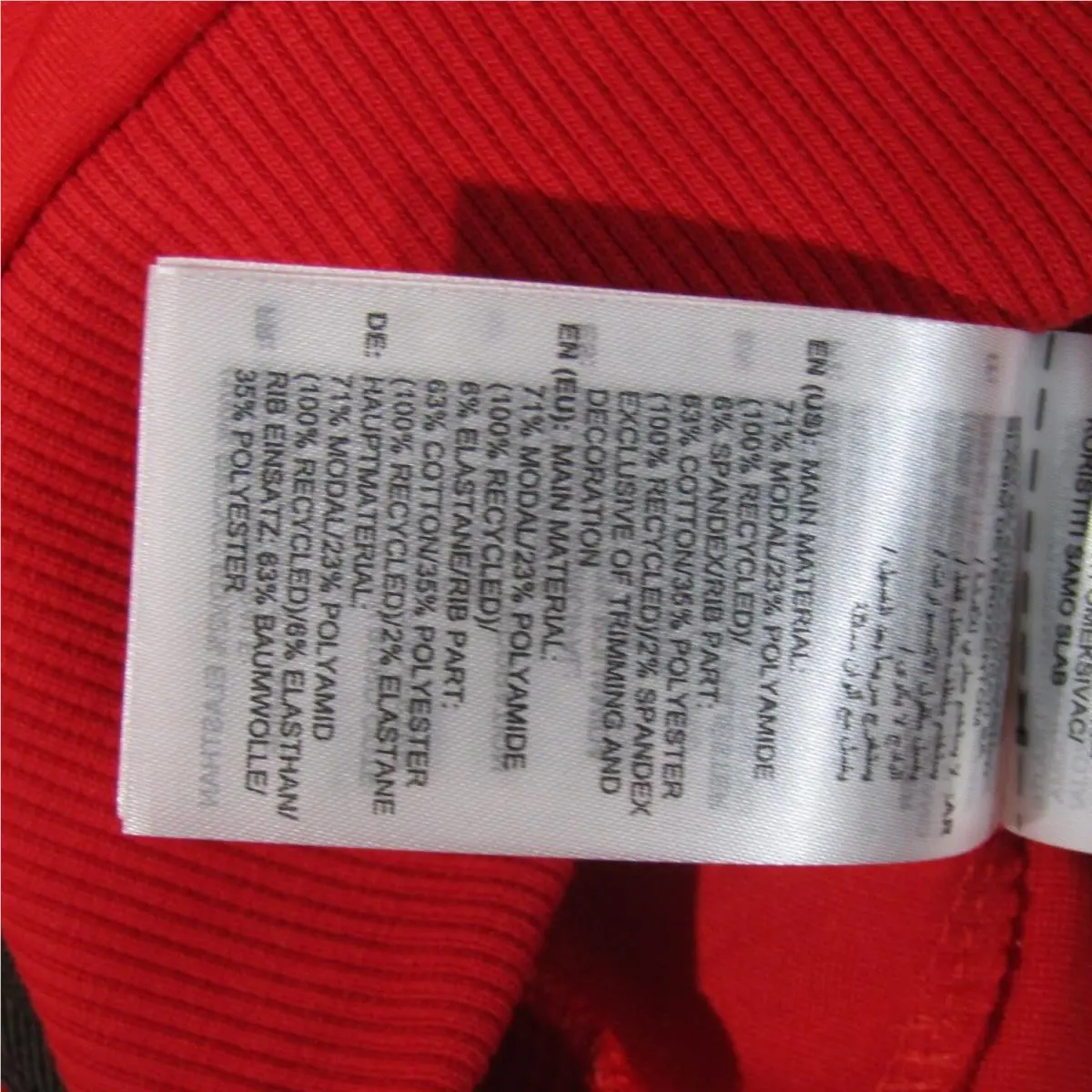 Adidas clothing - NA - Red 1