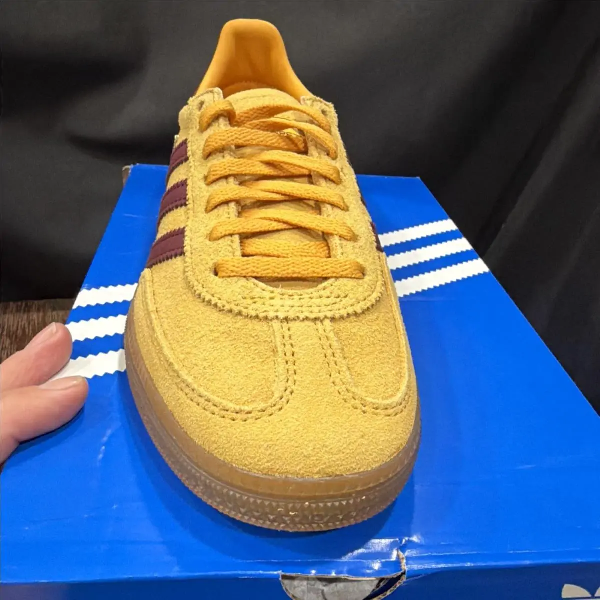 Adidas shoes - adidas Handball - Handball - IH1494 - Yellow, Manufacturer: Preloved Yellow/Shadow Red/Gold Metallic 1