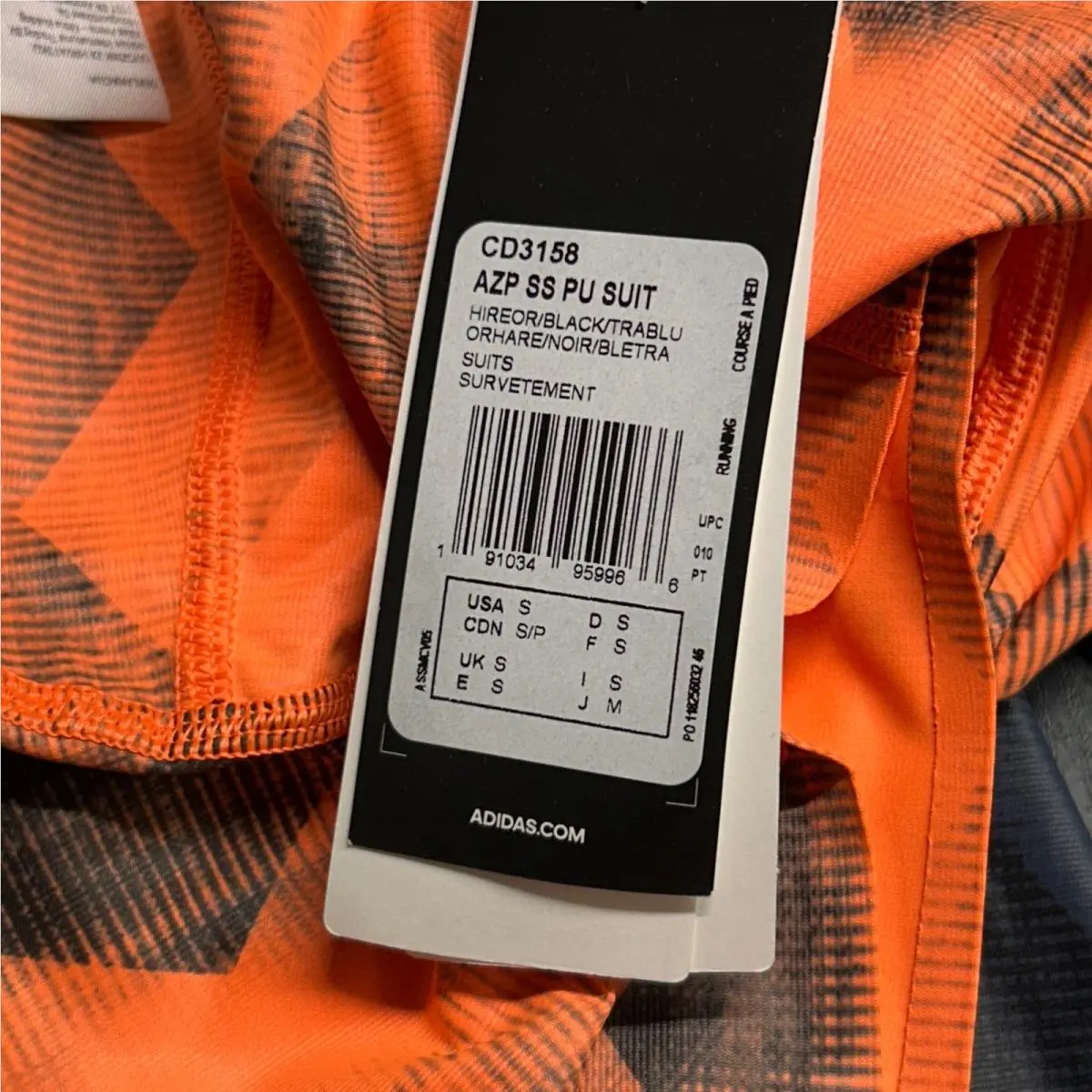 Adidas clothing - Orange 1