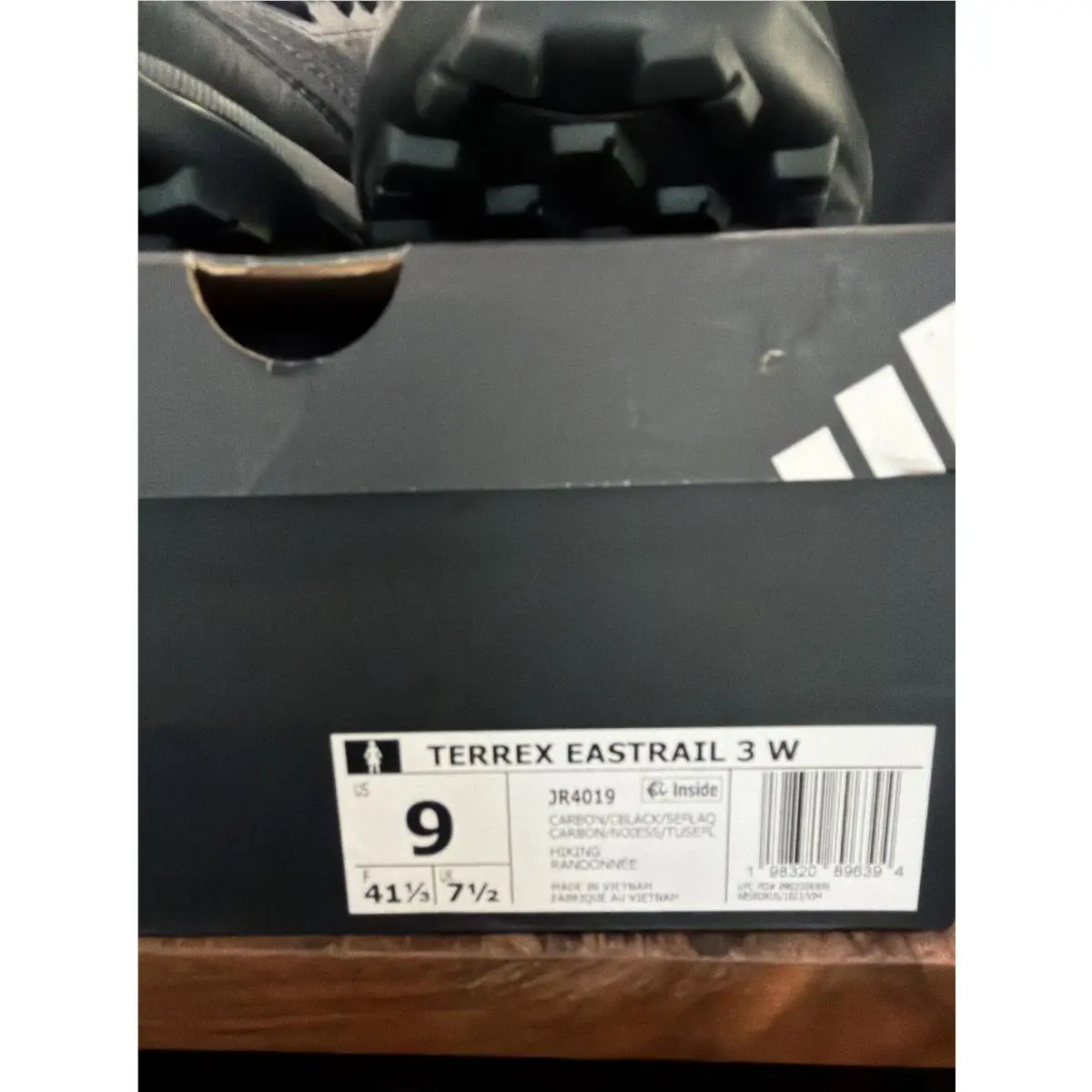 Adidas shoes - adidas TERREX Eastrail - TERREX Eastrail - JR4019 - Gray, Manufacturer: Carbon / Core Black / Semi Flash Aqua 5
