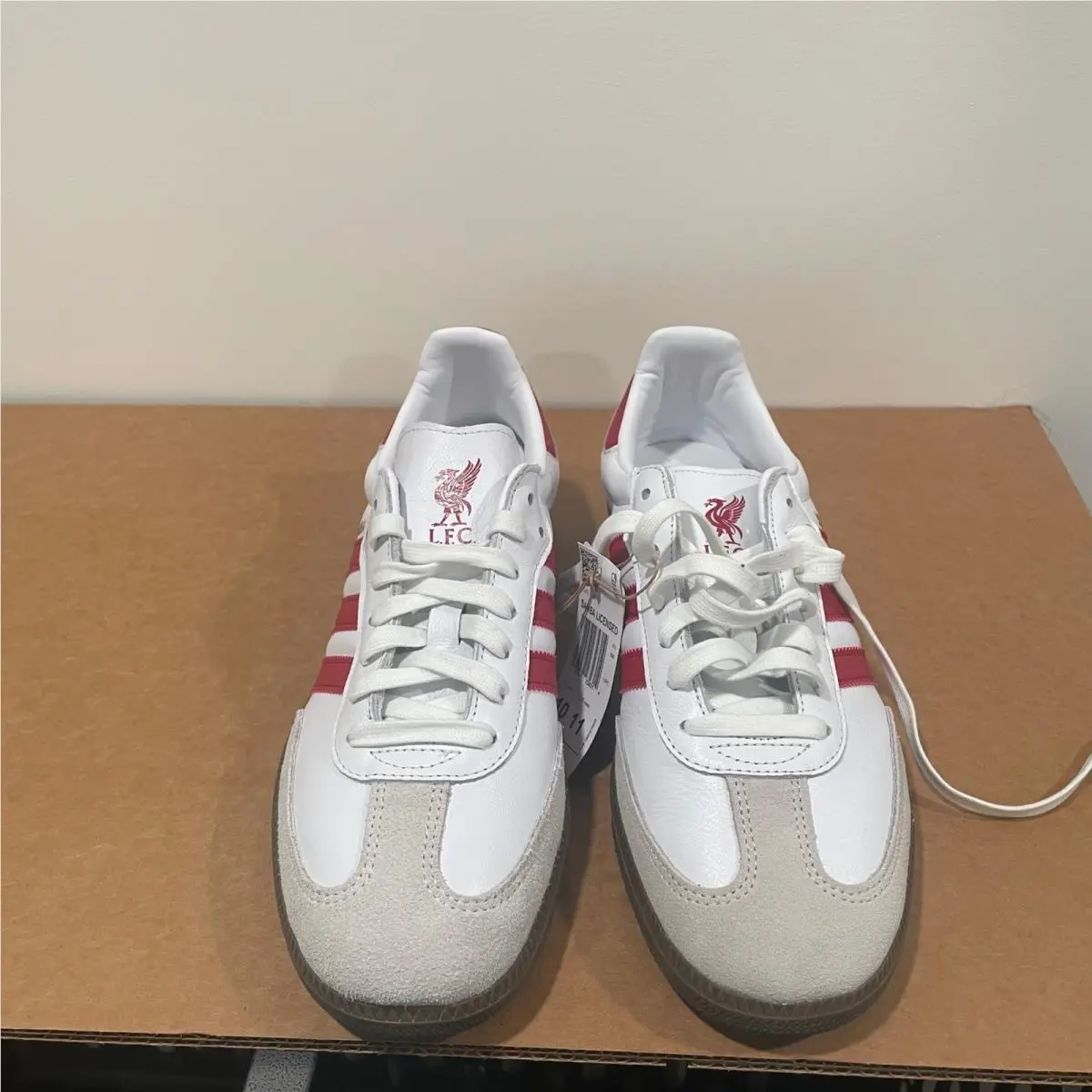 Adidas shoes - Samba Licensed Liverpool FC - Samba Licensed Liverpool - White 5