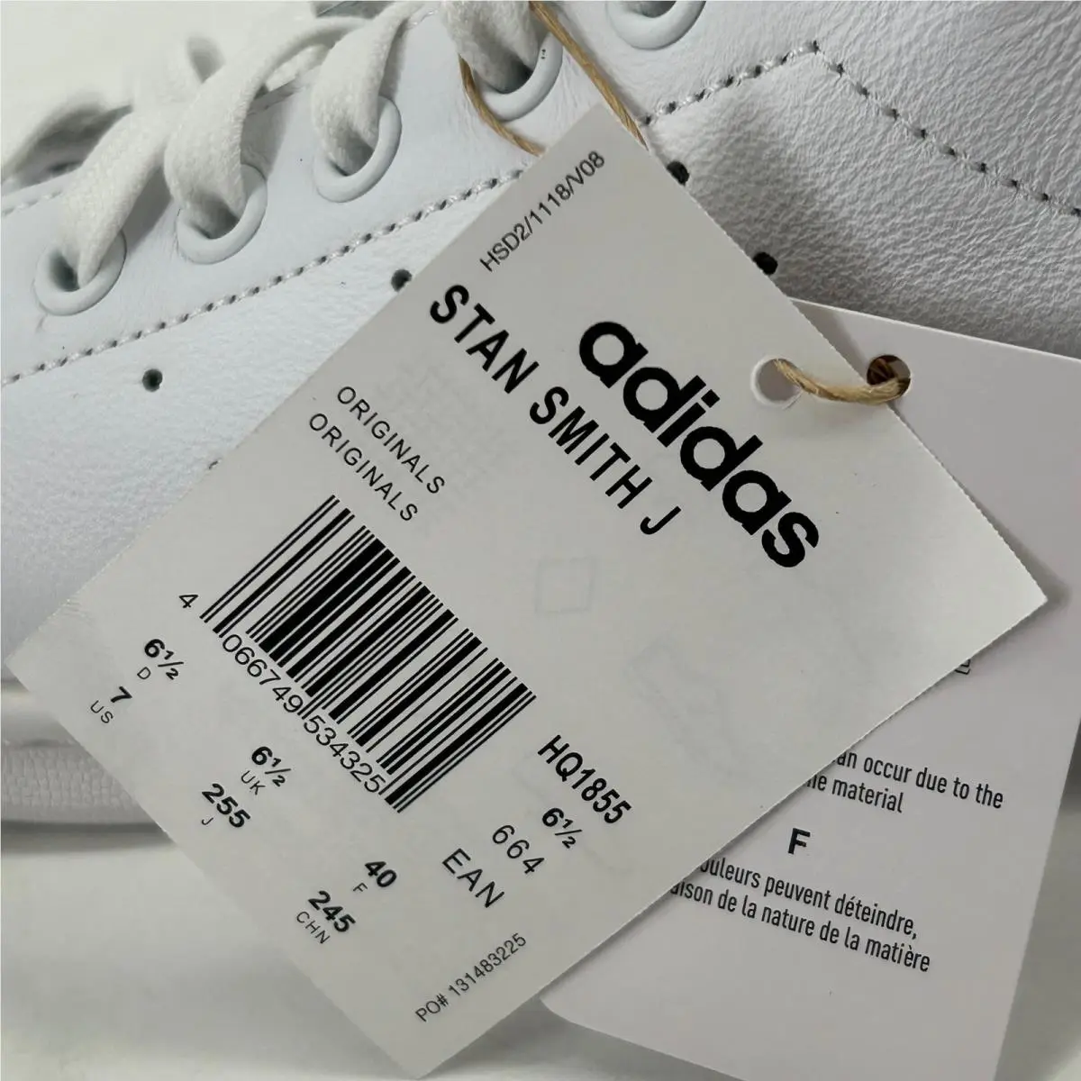 Adidas shoes - adidas Stan Smith J - Stan Smith - White 3