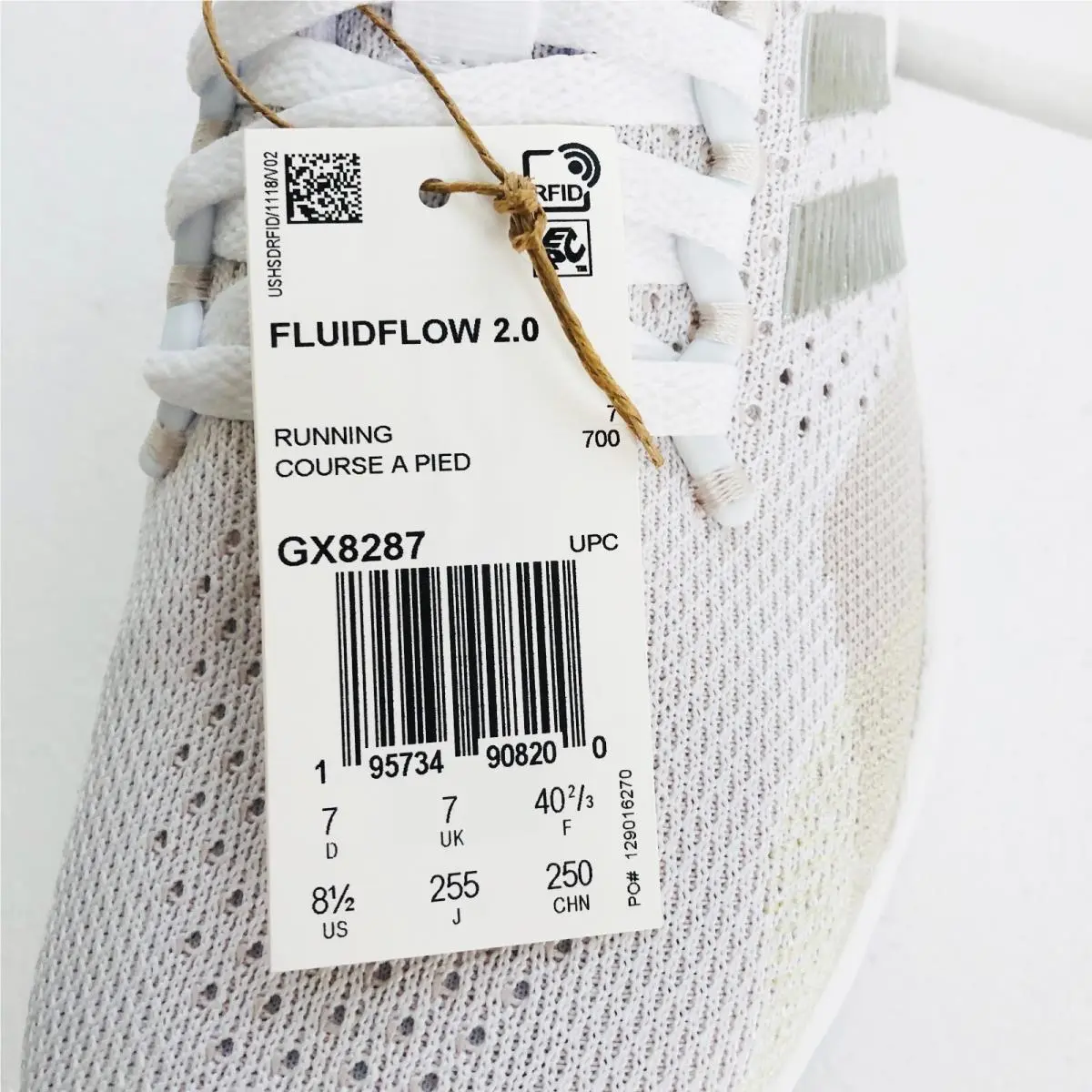 Adidas shoes - adidas Fluidflow - Fluidflow - GX8287 - White 8