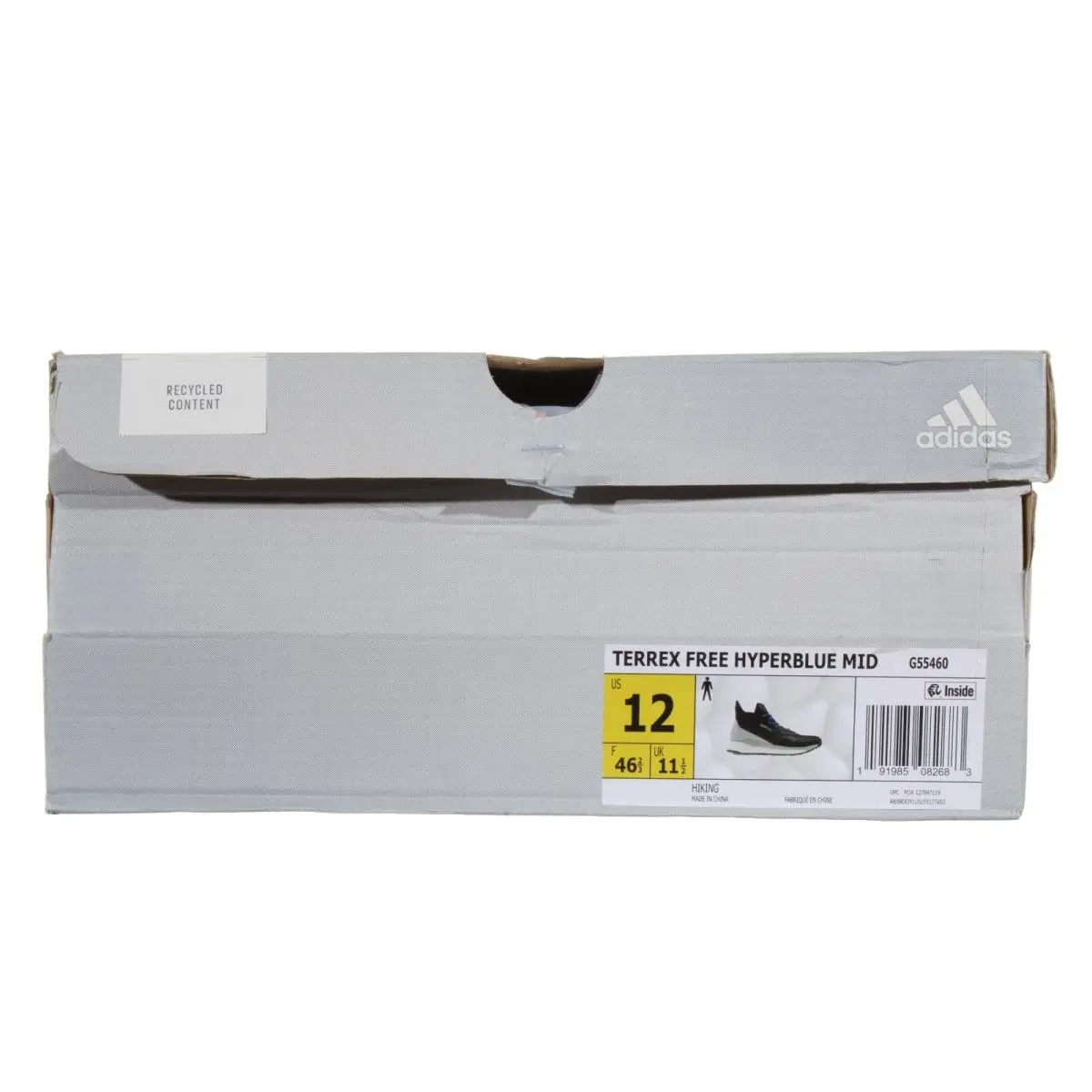 Adidas shoes - Adidas Terrex Free Hyperblue Mid - G55460 - Black, Grey, White (UPC: 191985082683) 8