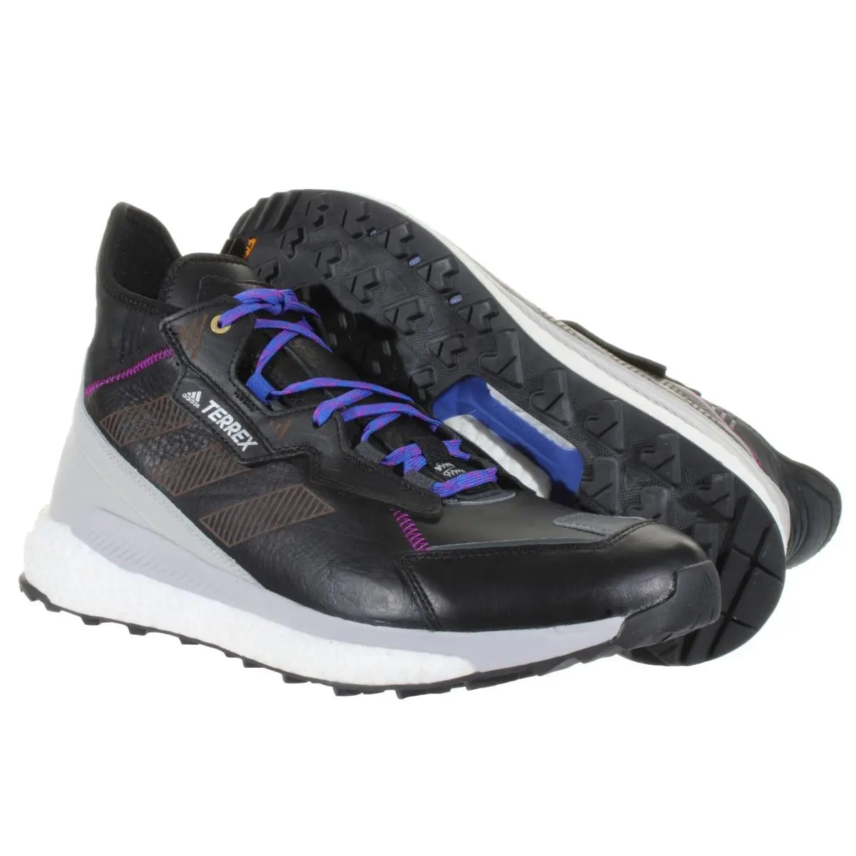 Adidas shoes - Adidas Terrex Free Hyperblue Mid - G55460 - Black, Grey, White (UPC: 191985082683) 0
