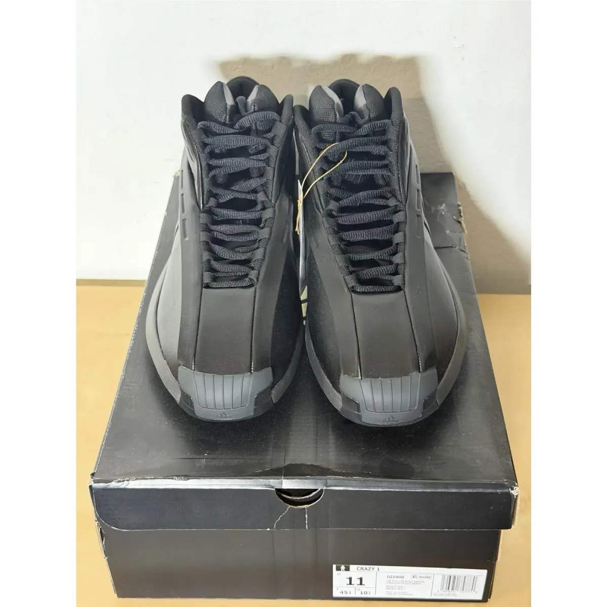Adidas shoes - adidas Crazy 1 - Crazy - IG5900 - Core Black / Core Black / Carbon 1