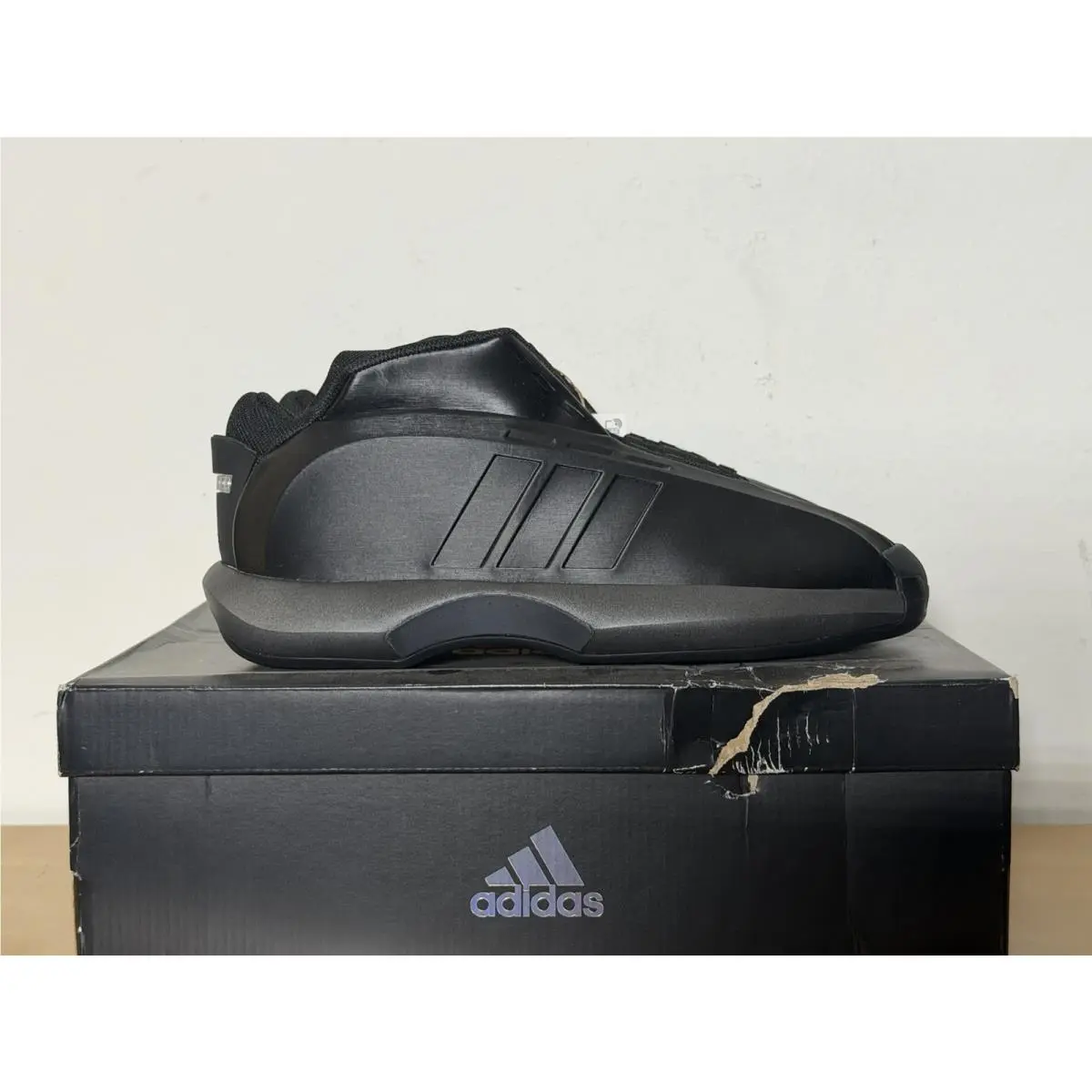 Adidas Crazy 1 Triple Black Kobe Bryant 2023 Sneakers IG5900 Men`s Size 11