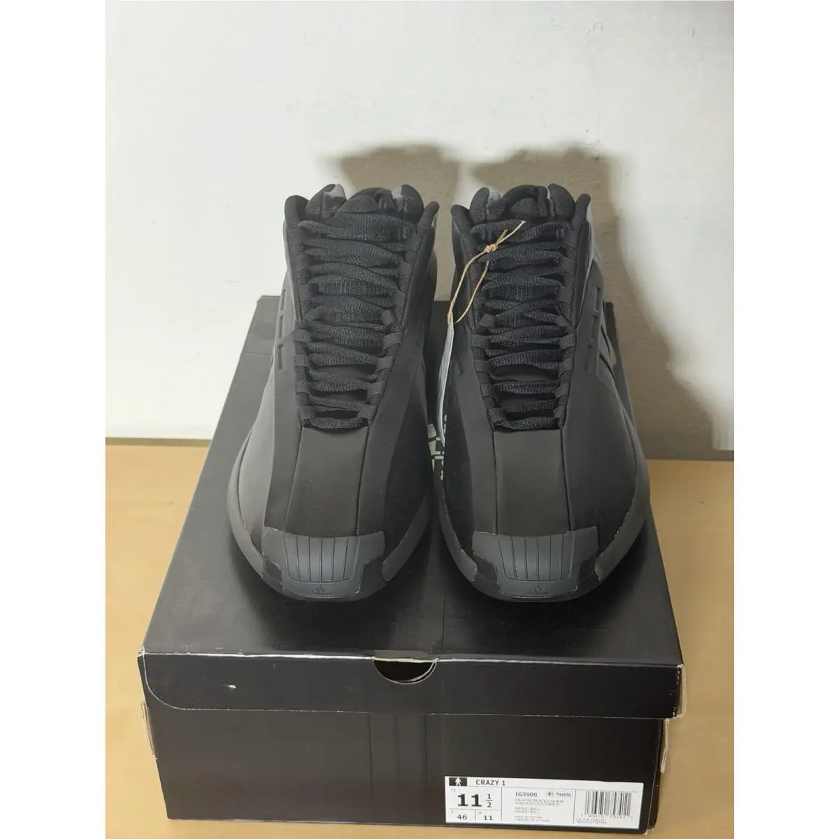 Adidas shoes - adidas Crazy 1 - Crazy - IG5900 - Core Black / Core Black / Carbon 1