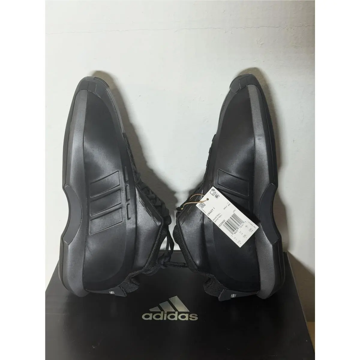 Adidas shoes - adidas Crazy 1 - Crazy - IG5900 - Core Black / Core Black / Carbon 3