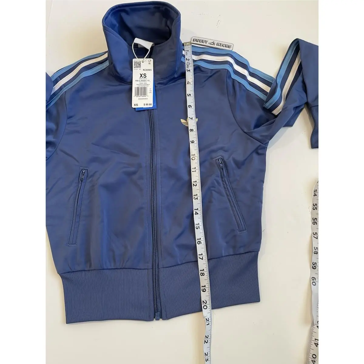 Adidas clothing - adidas Firebird - Firebird - Crew Blue / Light Blue / White 8