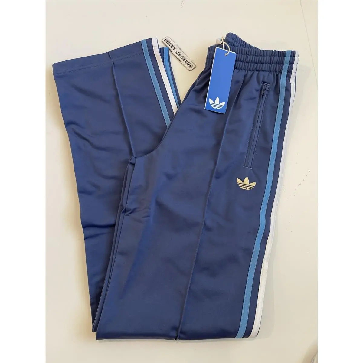Adidas clothing - adidas Firebird - Firebird - Crew Blue / Light Blue / White 9