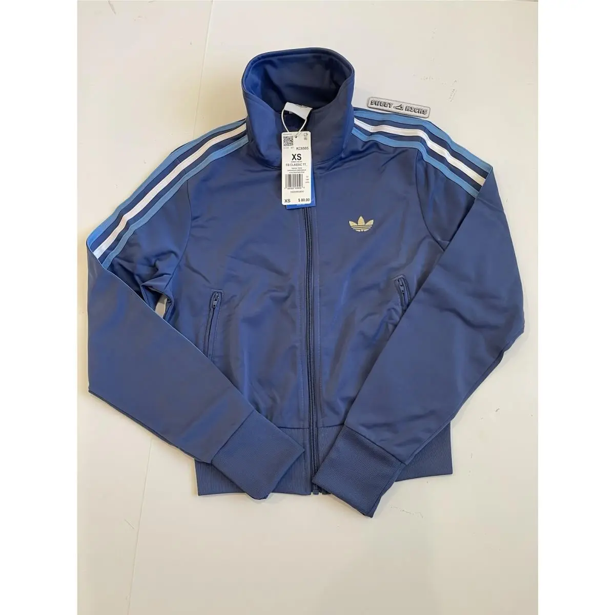 Adidas clothing - adidas Firebird - Firebird - Crew Blue / Light Blue / White 4