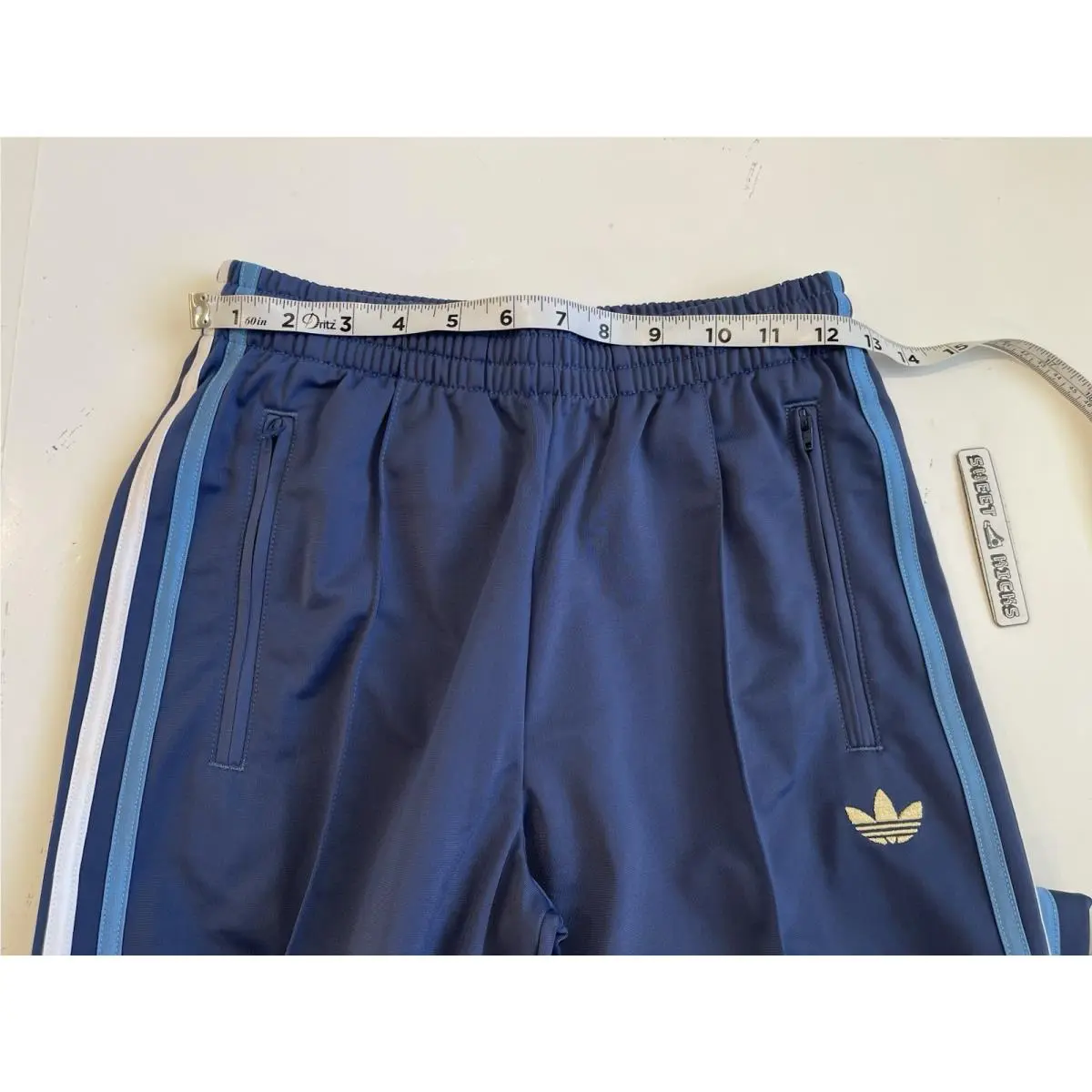 Adidas clothing - adidas Firebird - Firebird - Crew Blue / Light Blue / White 13