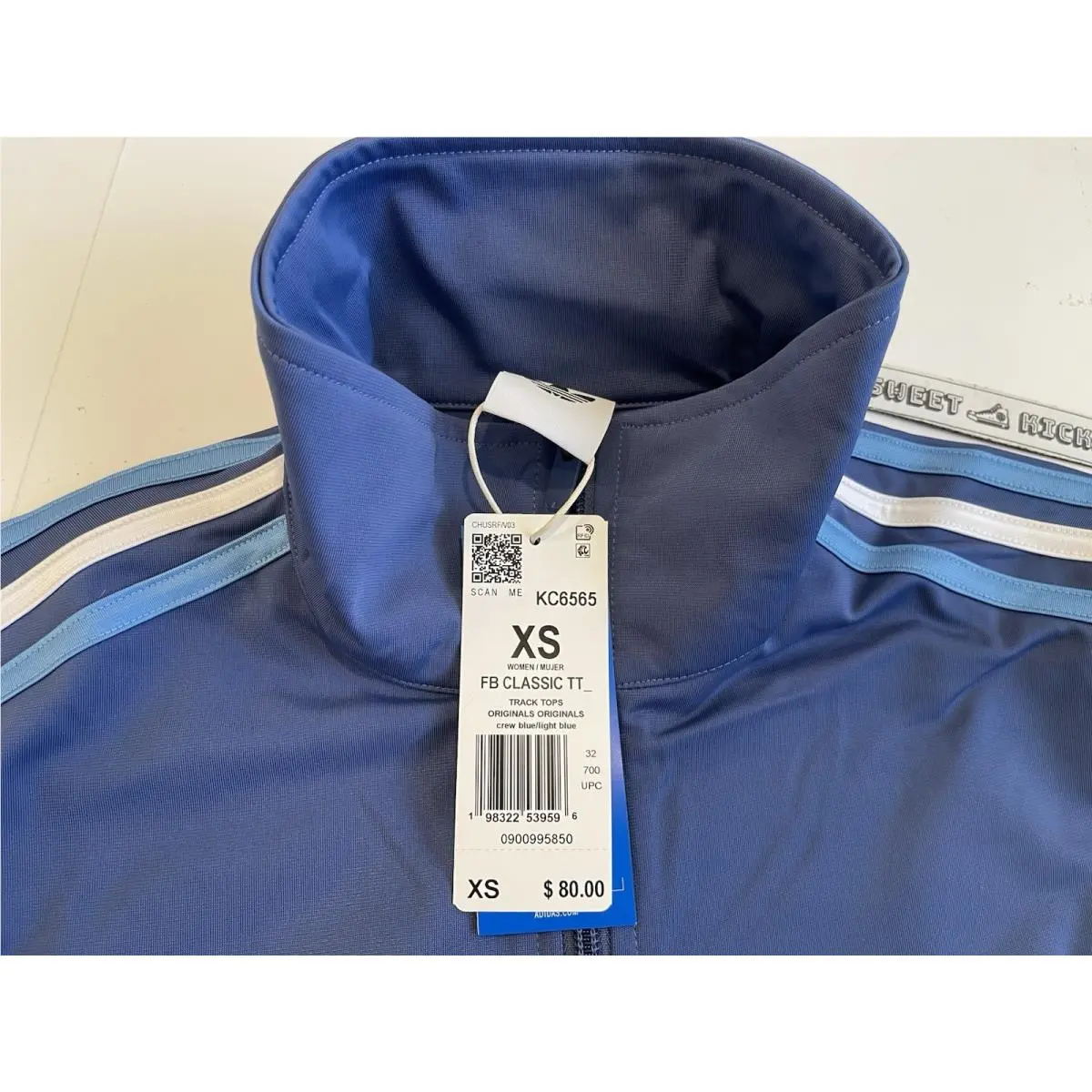 Adidas clothing - adidas Firebird - Firebird - Crew Blue / Light Blue / White 6