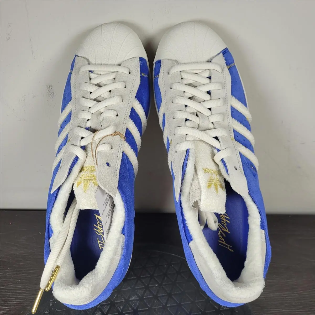 Adidas shoes - Adidas Superstar WS2 Henry Ruggs III - GW0847 - Blue, Manufacturer: Bold Blue/Off White/Gold Metallic 4