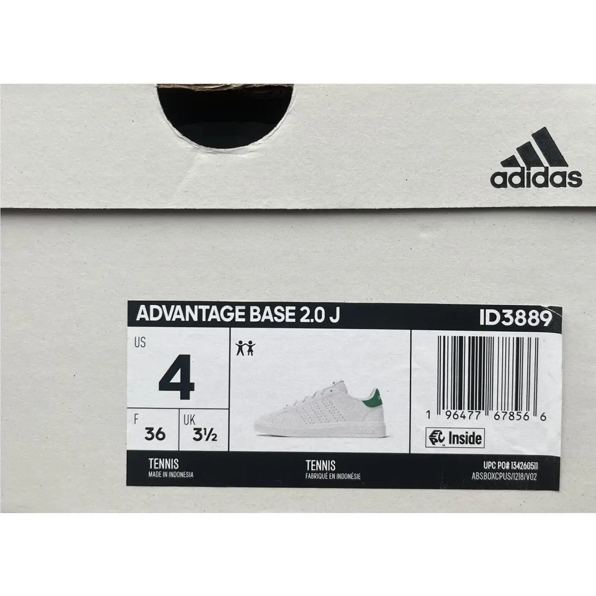 Adidas shoes - adidas VS Advantage - Advantage - White (UPC: 196477678566) 8