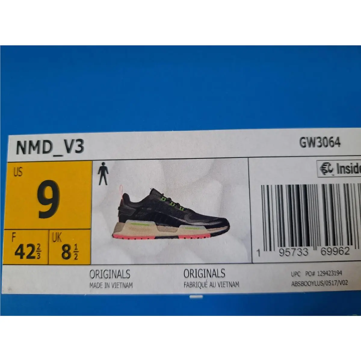 Adidas shoes - adidas NMD V3 - NMD - GX9588 - Black 2