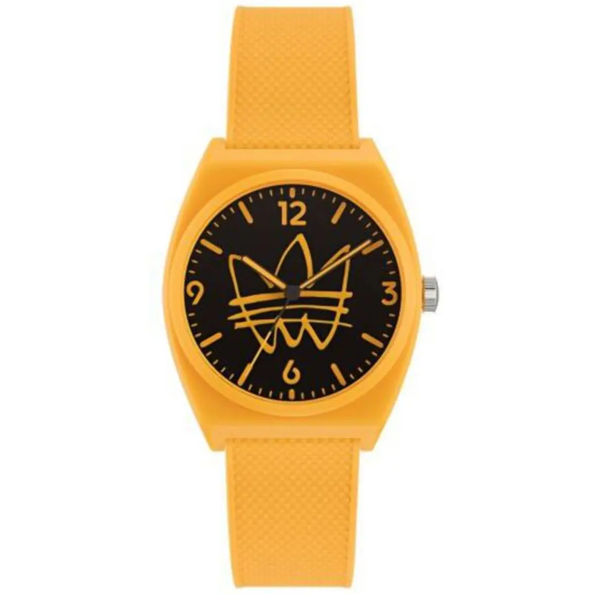AOST22564 Men`s Street Yellow Plastic Strap 38mm Watch by Adidas