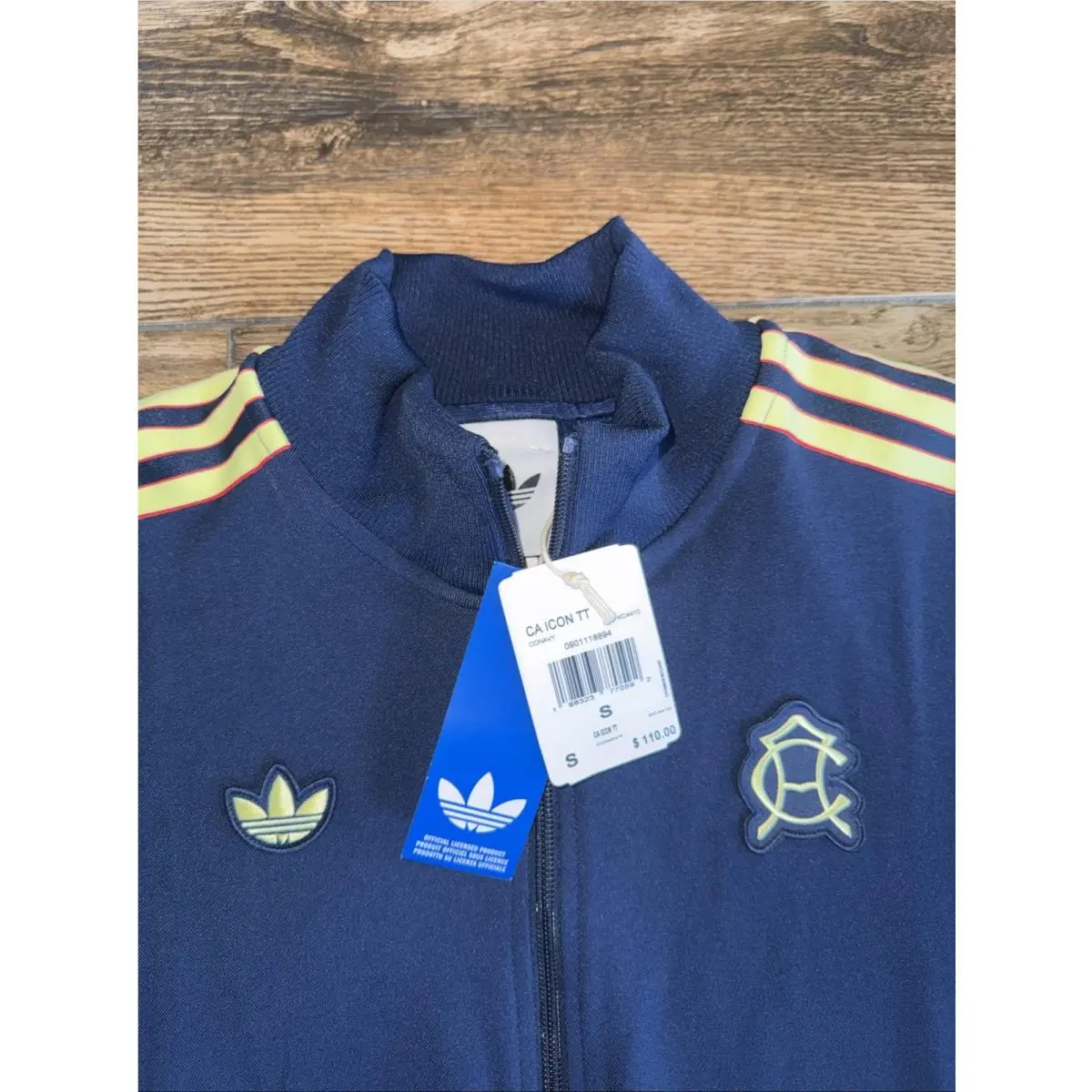 Adidas clothing - ADIDAS Club America Icon - Club America Icon - KC4410 - Blue (UPC: 198323770592) 9