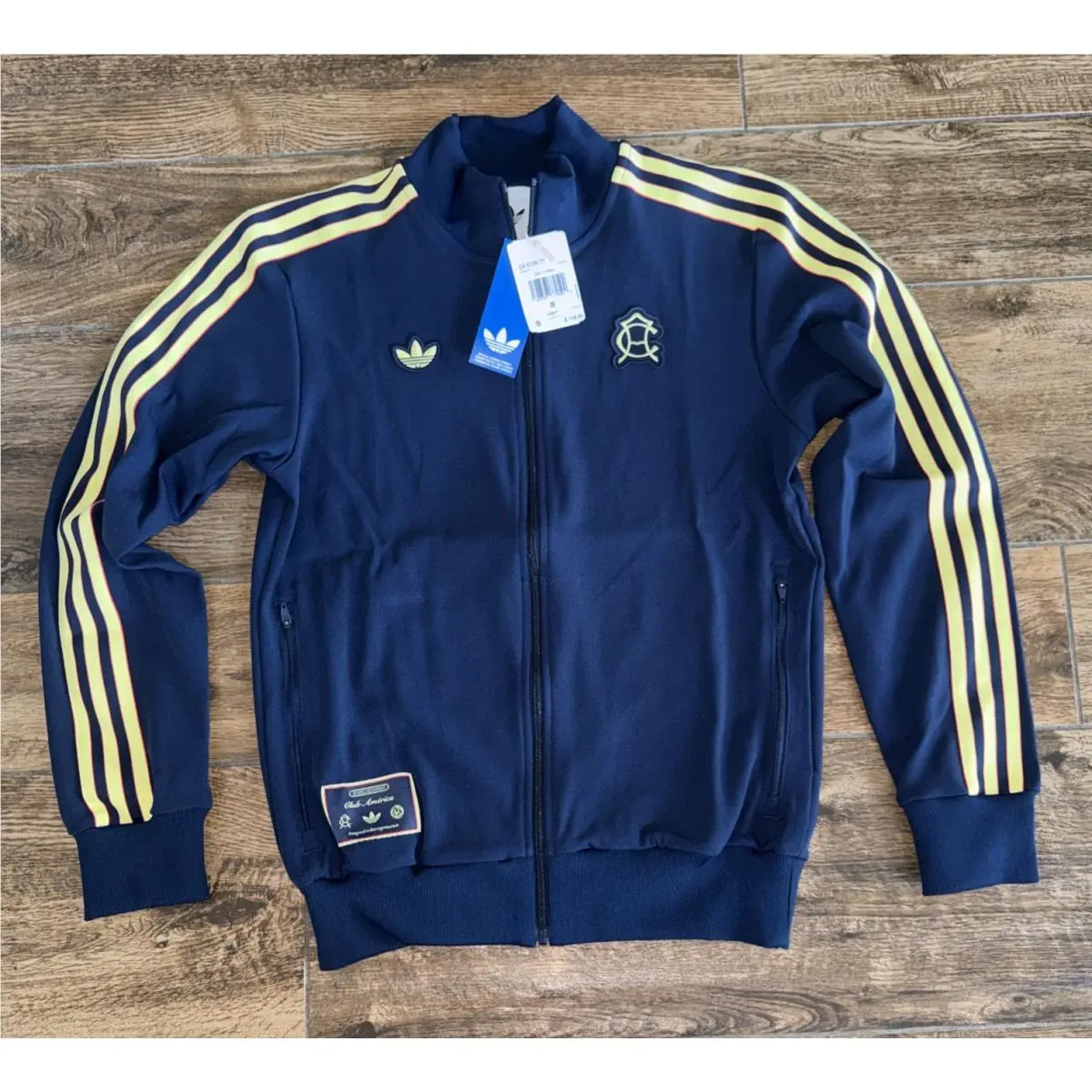 Adidas clothing - ADIDAS Club America Icon - Club America Icon - KC4410 - Blue (UPC: 198323770592) 6