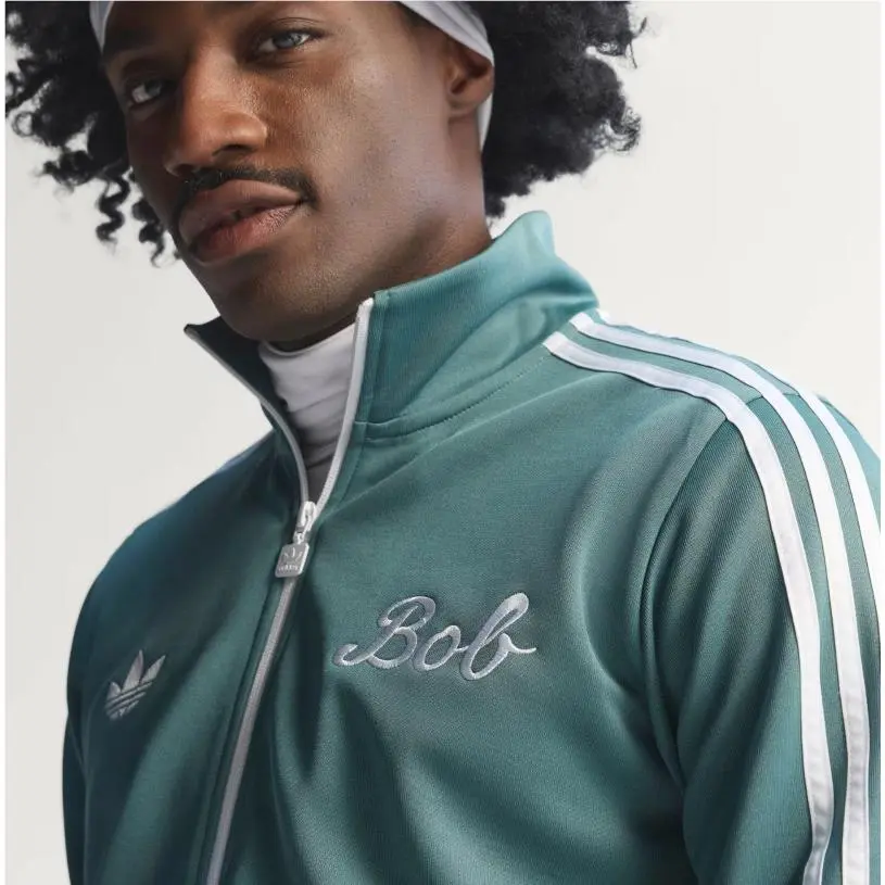 Adidas clothing - Adidas Bob Marley OG Track Suit - Green & Purple (UPC: 198327563534) 6