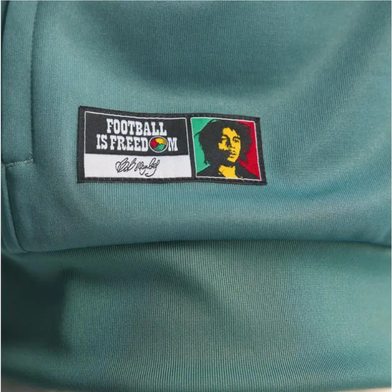 Adidas clothing - Adidas Bob Marley OG Track Suit - Green & Purple (UPC: 198327563534) 5