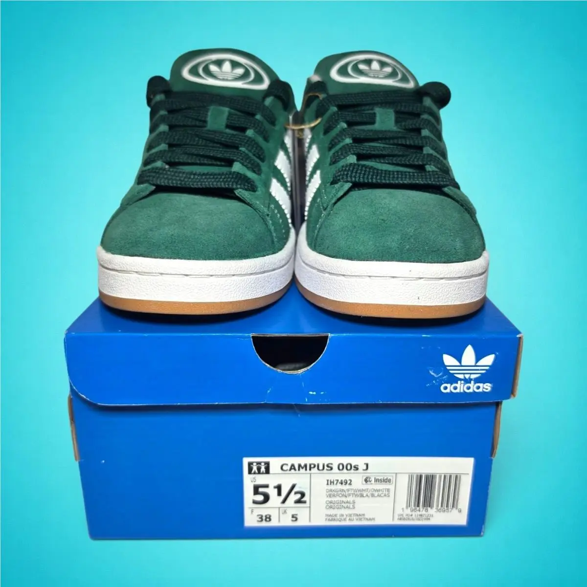 Adidas shoes - Campus 00s J - Campus - Green 4