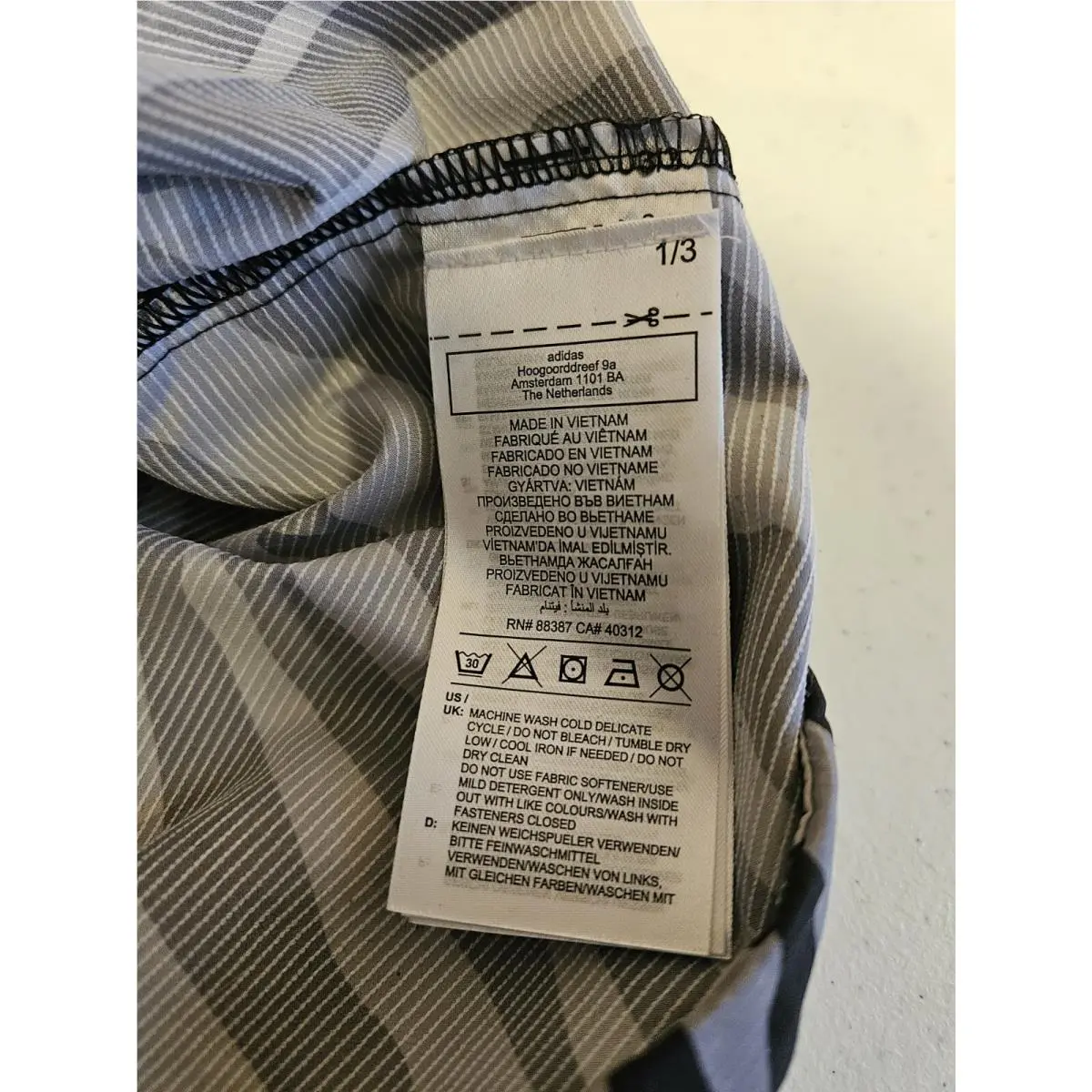 Adidas clothing - Grey/Black 11