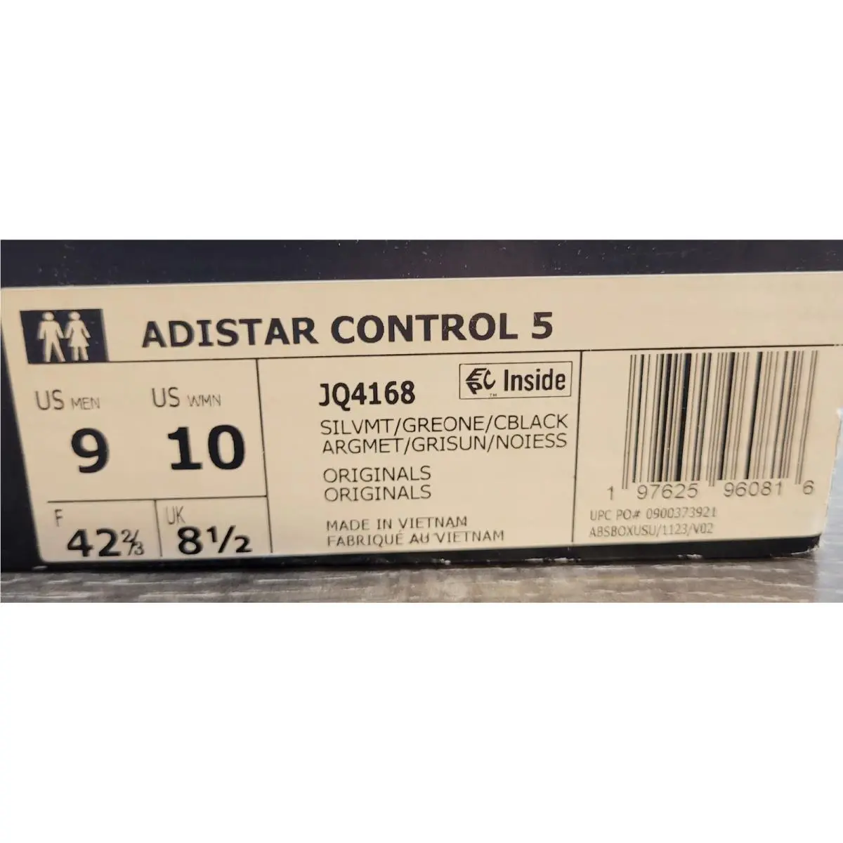Adidas shoes - Adistar Control 5 - Adistar Control - Silver 6