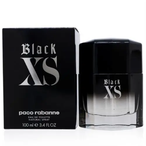 Black Xs Eau De Toilette 3.4 oz 100 ml For Men by Paco Rabanne