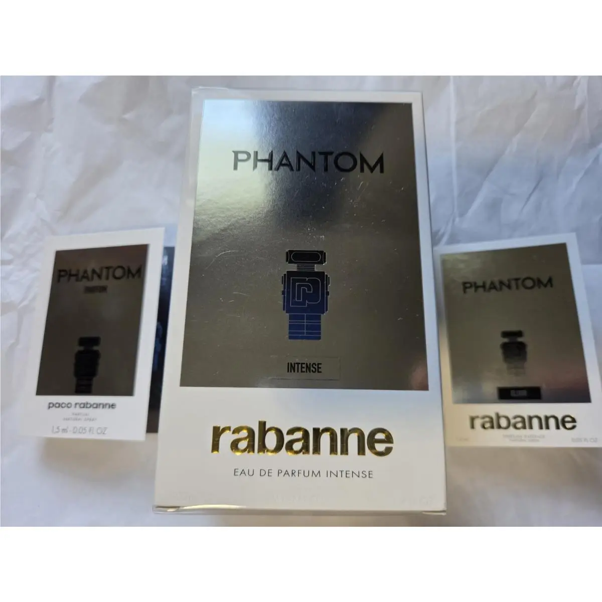 Phantom Intense Eau de Parfum Intense Full Size 3.4 fl oz Samples by Paco Rabanne