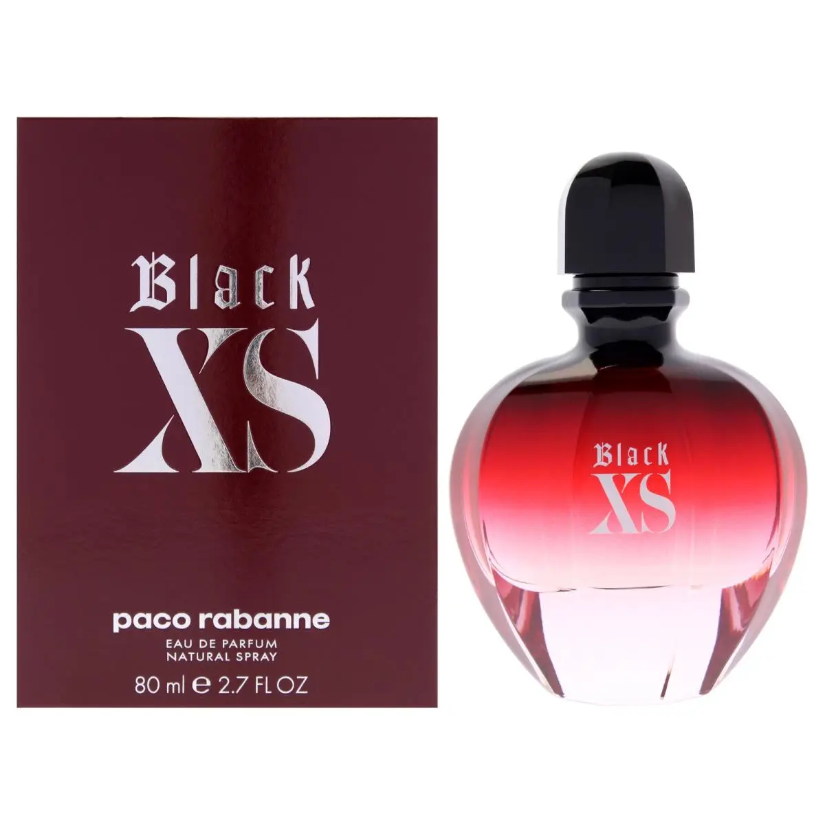 Black Xs Eau De Parfum 2.7 oz 80 ml For Women by Paco Rabanne