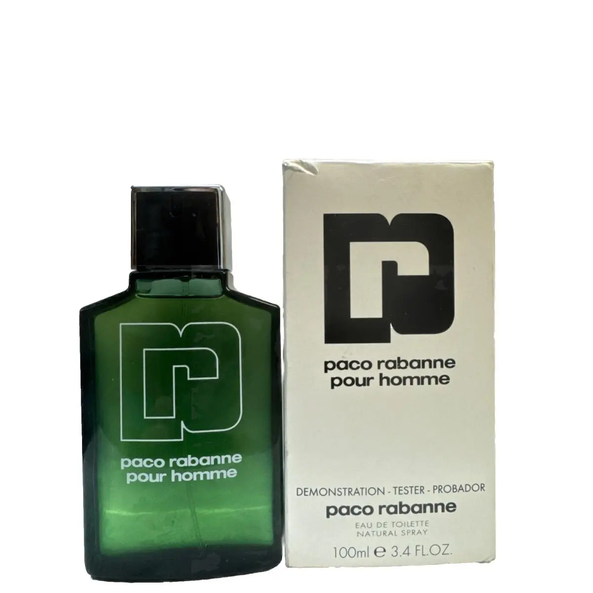 Vintage  Pour Homme Eau de Toilette 3.4oz Spray White Box by Paco Rabanne