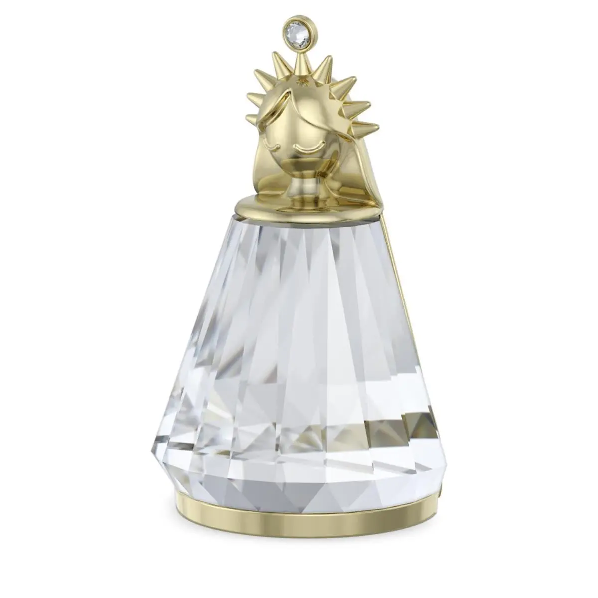 Zodiac: Virgo White Crystal Champagne Gold-tone Metal Figurine 5679883 by Swarovski