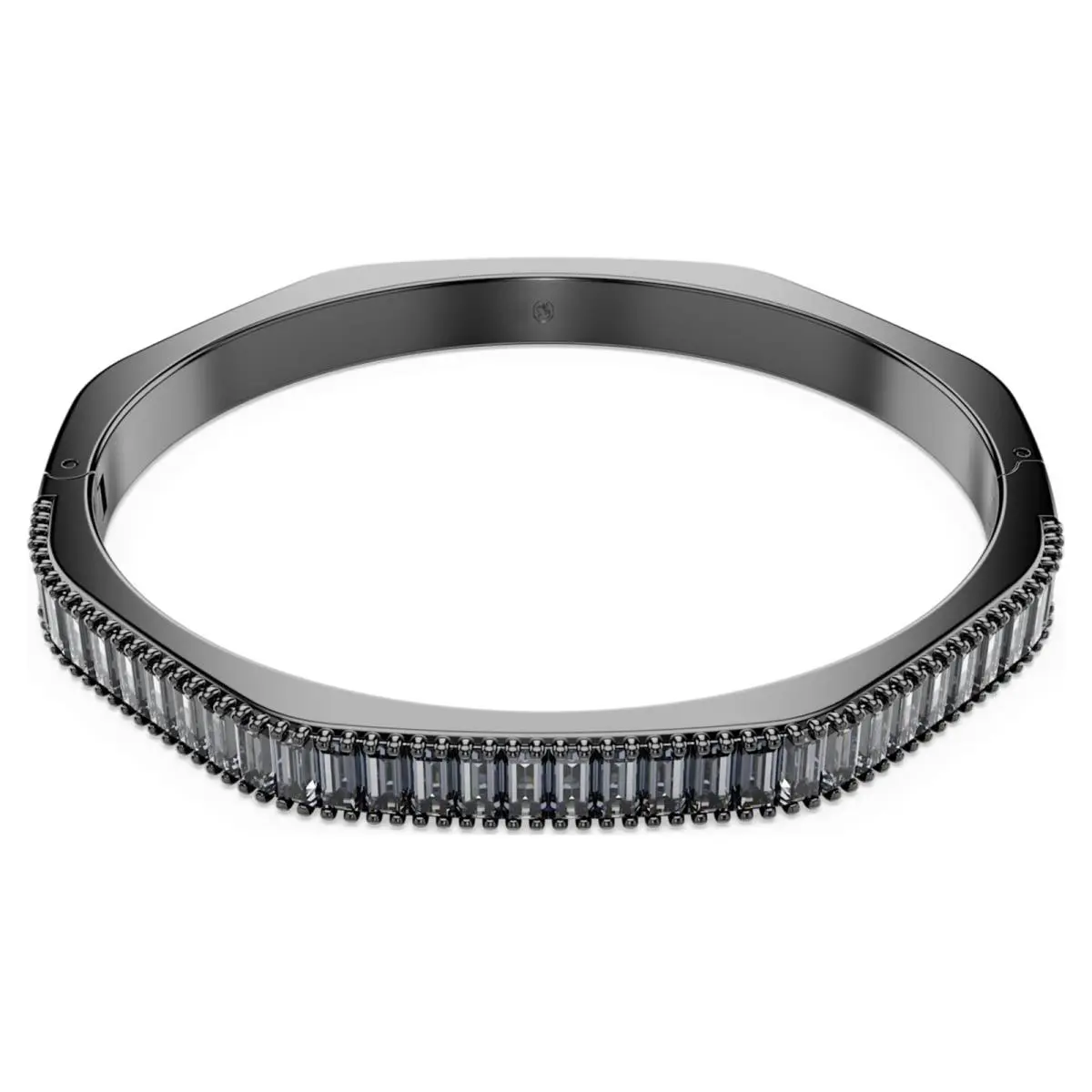 Matrix Grey Crystal Ruhtenium-plated Bangle 5720367 by Swarovski