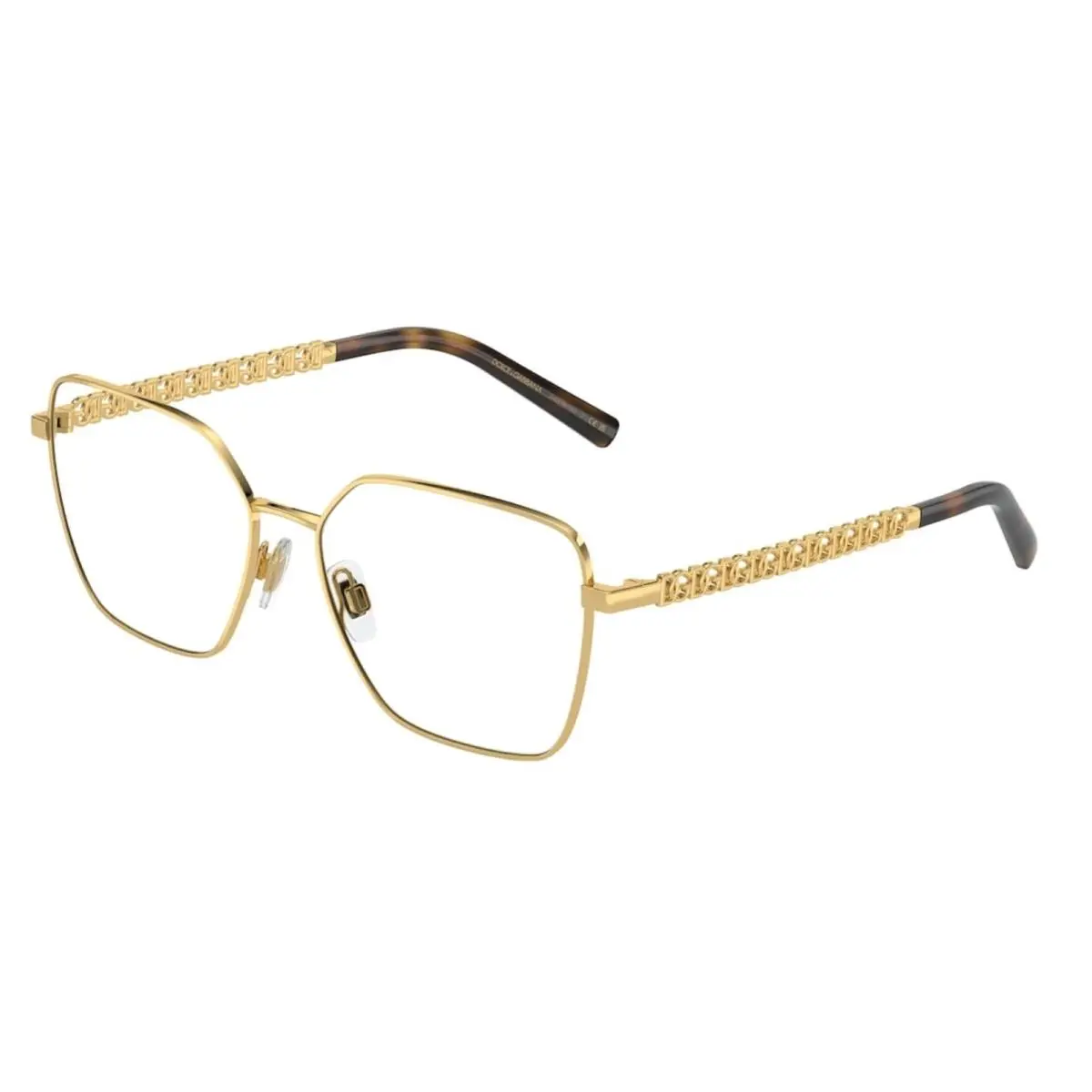 Dolce Gabbana Eyeglasses DG 1351 02 Gold by Dolce & Gabbana
