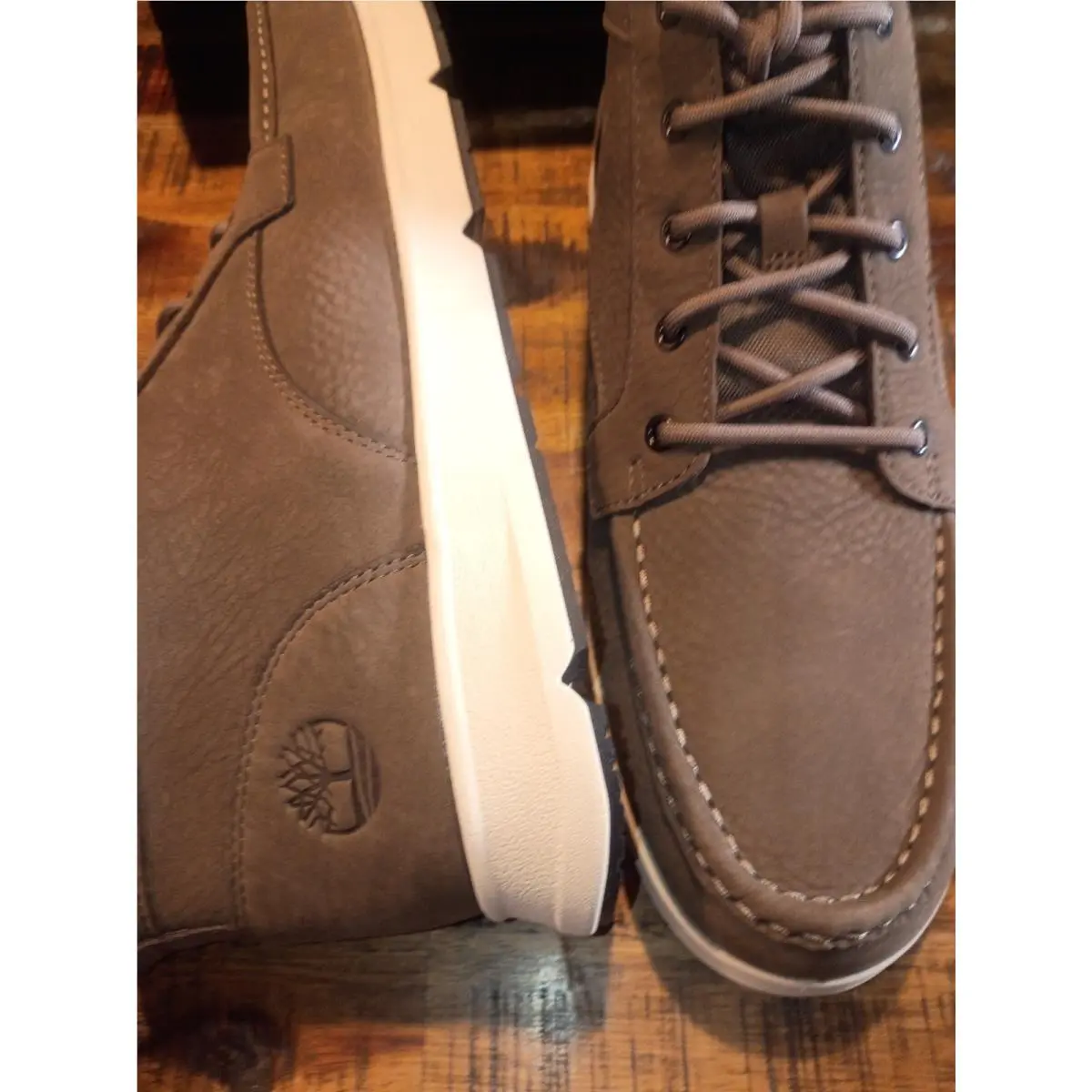 Timberland shoes - Timberland Parker Street Mid Lace Sneaker - TBOA6BXEEM6 - Brown 3