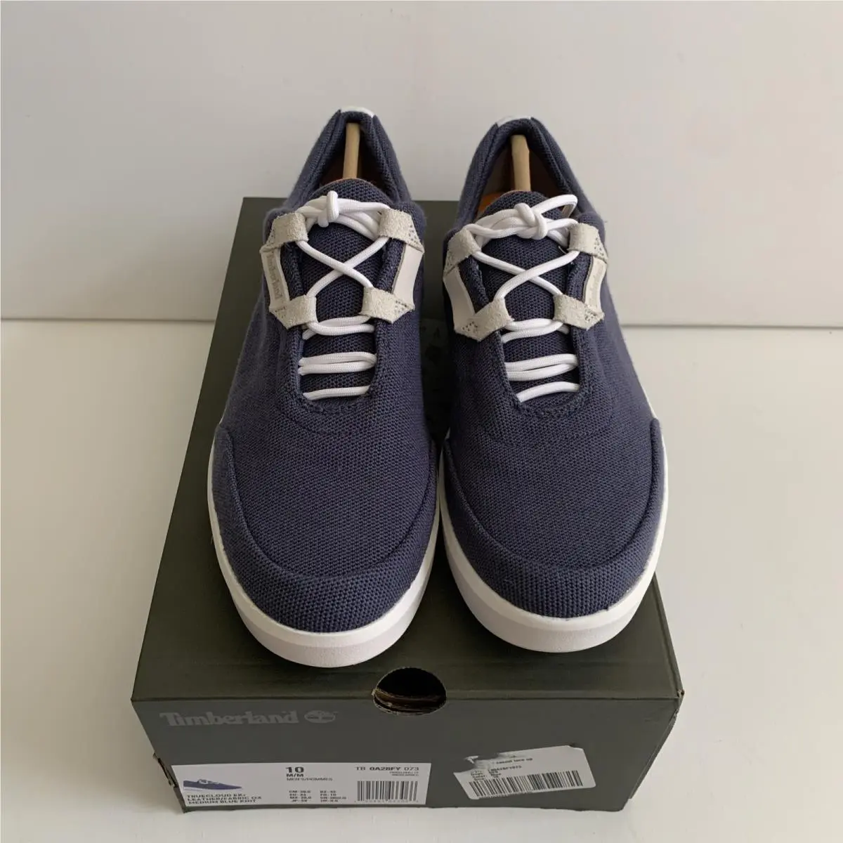 Timberland Men`s Size 10 Truecloud Ek+leather Fabric Oxford Trainers Shoes