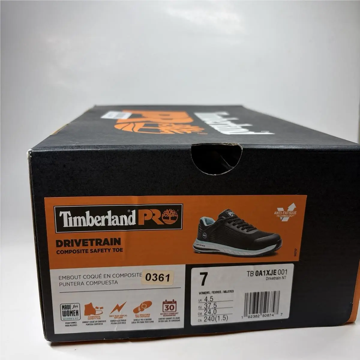Timberland shoes - Timberland PRO Drivetrain Composite Safety - Black 14