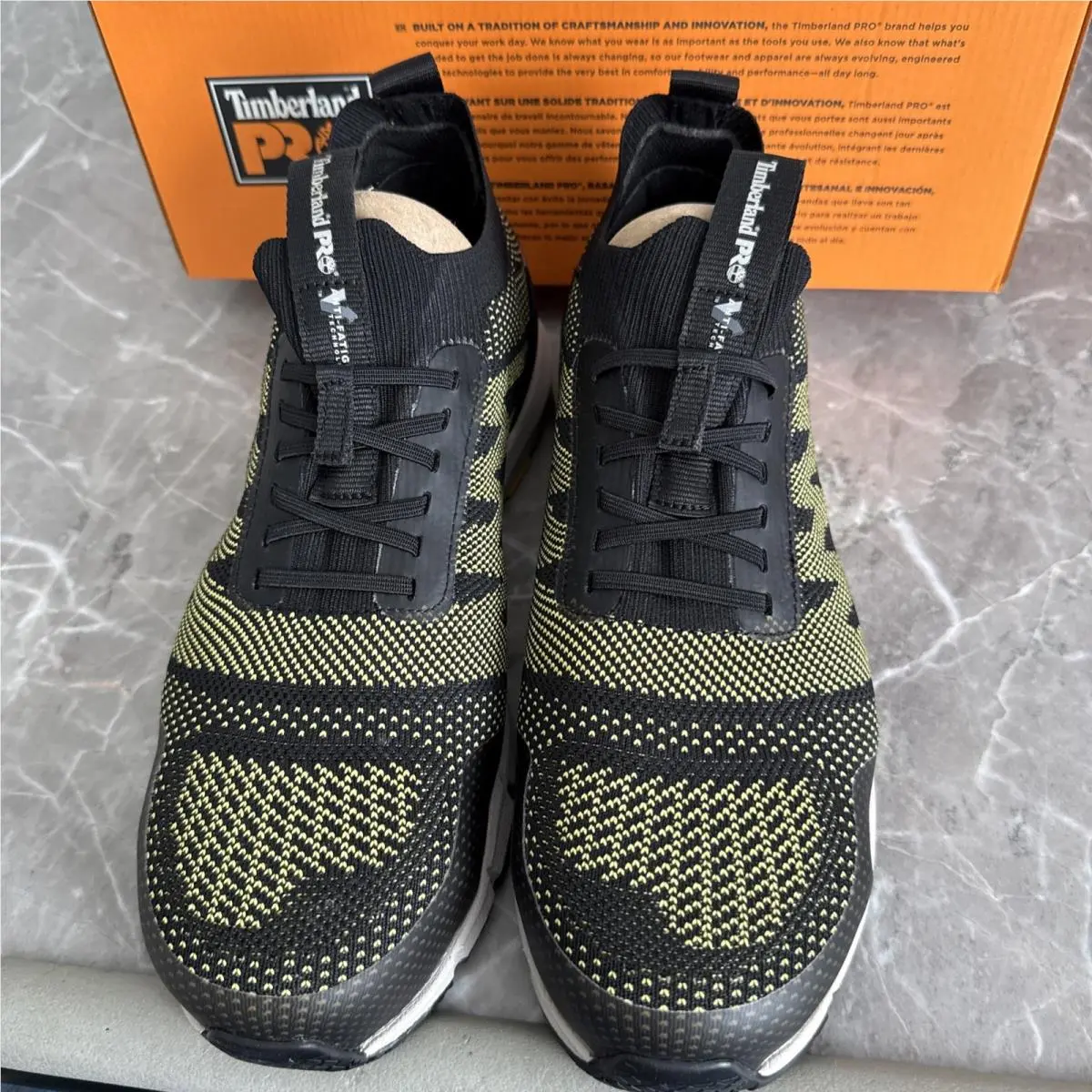 Timberland shoes - Radius Knit Slip-On - Radius Knit - TB0A2N17001 - Black/Yellow (UPC: 196009171282) 0
