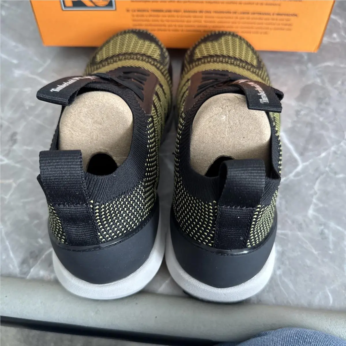 Timberland shoes - Radius Knit Slip-On - Radius Knit - TB0A2N17001 - Black/Yellow (UPC: 196009171282) 1