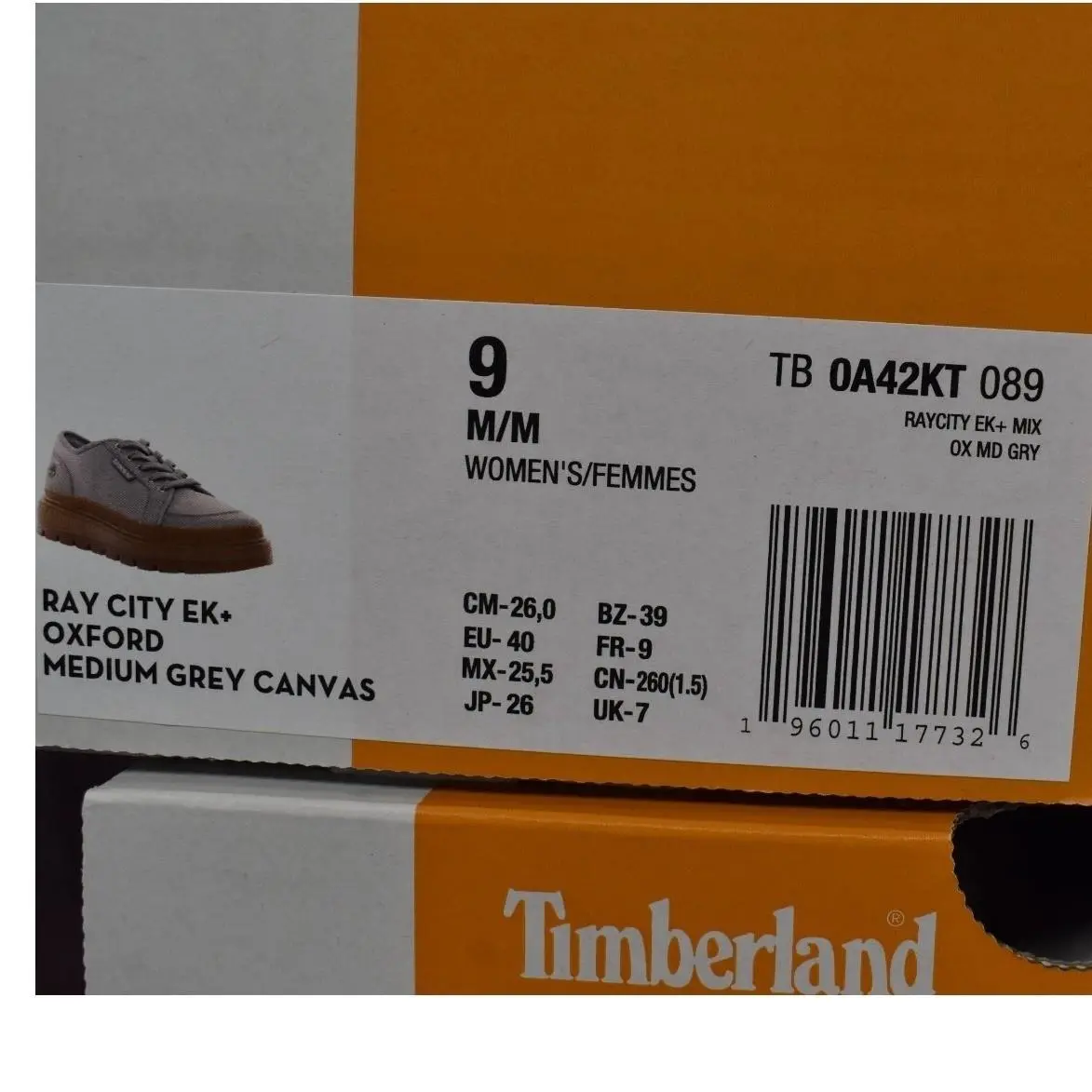 Timberland shoes - Timberland Ray City EK + - Gray (UPC: 196011177326) 9