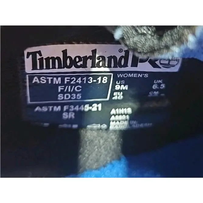 Timberland shoes - Timberland Pro A1H1S Powertrain Sport - A1H1S - Black/Purple 10